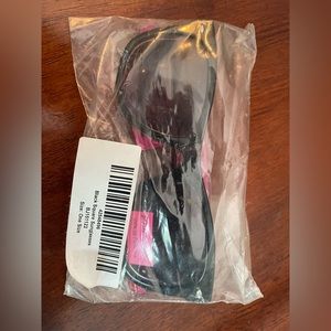 Betsey Johnson black sunglasses Square, new never used